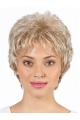 8" Wavy Short Layered Capless Synthetic Women Wigs