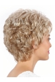 8" Wavy Short Layered Capless Synthetic Women Wigs