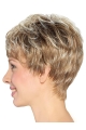 Wavy Boycuts Capless 8" Ombre/2 Tone Synthetic Women Wigs Online