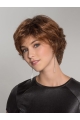 Wavy Auburn 8" Layered Capless Short Synthetic Women Wigs