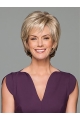 Blonde Layered Wonderful Wavy Short Monofilament Synthetic Women Wigs