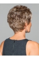 Wavy Short Best Boycuts 4" Capless Synthetic Women Wigs