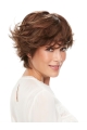 6" Wavy Short Hand-Tied Synthetic Women Wigs