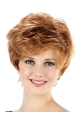 Short Classical Wavy 8" Capless Synthetic Women Wigs