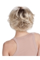 9" Blonde Wavy Short Capless Synthetic Women Wig