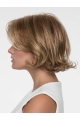 Short Wavy Without Bangs Capless Synthetic Women Wigs 