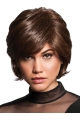 Wavy Brown Short Best Capless Synthetic Women Wigs