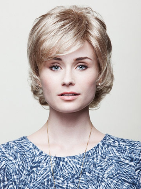 6" Wavy Blonde Classic Short Capless Synthetic Women Wigs