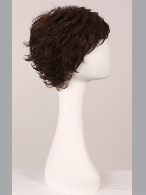  Wavy Short 9.25 Inch Lace Front Stylish Synthetic Women Wigs