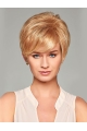 Layered 8" Blonde Wavy Short Lace Front Synthetic Women Wigs