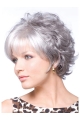 Designed Blonde Wavy Short Capless Synthetic Women Wigs