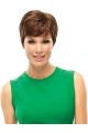 High Quality Brown Wavy Short Capless Synthetic Comfortable Women Wigs