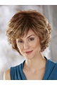 Good Auburn Wavy Short Capless Classic Synthetic Women Wigs