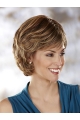 Good Auburn Wavy Short Capless Classic Synthetic Women Wigs