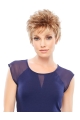 Amazing Blonde Wavy Short Capless Petite Beautiful Synthetic Women Wigs