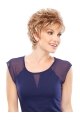 Amazing Blonde Wavy Short Capless Petite Beautiful Synthetic Women Wigs