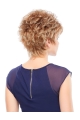 Amazing Blonde Wavy Short Capless Petite Beautiful Synthetic Women Wigs