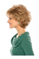 Refined Blonde Wavy Short Capless Classic Synthetic Women Wigs