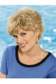 So Great Short Wavy Blonde Layered Capless Beautiful Synthetic Women Wigs