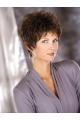 Graceful Brown Wavy Short Capless Classic Synthetic Women Wigs