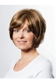 Comfortable Blonde Wavy Short Lace Front Synthetic Women Wigs