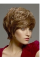 Wonderful Blonde Short Wavy Boycuts Capless Fantastic Synthetic Women Wigs