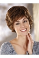 Wholesome Brown Wavy Short Capless Classic Synthetic Women Wigs