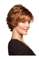 Great  Wavy Short Monofilament Synthetic Petite Women Wigs