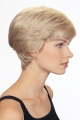 Blonde Elegant Boycuts Wavy Short Capless Synthetic Women Wigs