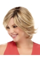 Affordable Blonde Wavy Short Remy Human Hair Women Wigs