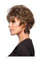 Boycuts Wavy Short Capless Layered Synthetic Women Wigs