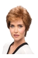  Wavy Short Layered Monofilament Synthetic Women Wigs