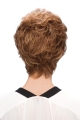  Wavy Short Layered Monofilament Synthetic Women Wigs