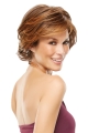 Fashionable Short Wavy Monofilament  Synthetic Women Wigs