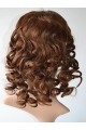 Nice  Curly Shoulder Length Lace Front Human Hair U Part Women Wigs