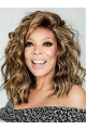 Capless Shoulder Length Blonde Curly Bobs Wendy Williams Wigs