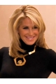 Sassy Blonde Straight Shoulder Length Kim Zolciak Wigs