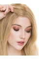 Blonde Shoulder Length Straight Lace Front  Human Hair Women Wigs