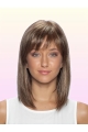  No-fuss Medium Straight Shoulder Length Lace Front Synthetic Women Wigs