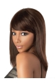 Wholesome  Straight Shoulder Length Lace Front Human Hair Women Wigs