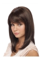 Easeful Straight Shoulder Length  Lace Front  Synthetic Celebrity Women Wigs