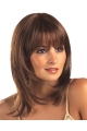 Modern Straight Medium Lace Front Synthetic Women Wigs For Cancer