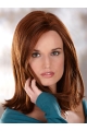 Fabulous Auburn Straight Shoulder Length Capless Synthetic Women Wigs