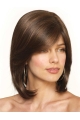 Auburn Fashion Straight Lace Front Medium Synthetic Women Wigs