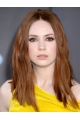 Beautiful Blonde Straight Shoulder Length Without Bangs Capless Synthetic Karen Gillan Wigs