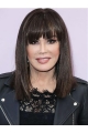 Straight With Bangs  Lace Front Synthetic Marie Osmond Wigs