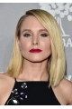 Blonde Synthetic Straight Shoulder Length Lace Front Women Kristen Bell Wigs