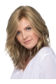 New Medium Wavy Shoulder Length Lace Front Synthetic Women Wigs