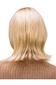 Synthetic 12" Wavy Shoulder Length Blonde Classic Wigs Online