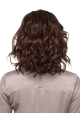 Brown Wavy Mono Quality Synthetic Women Wigs